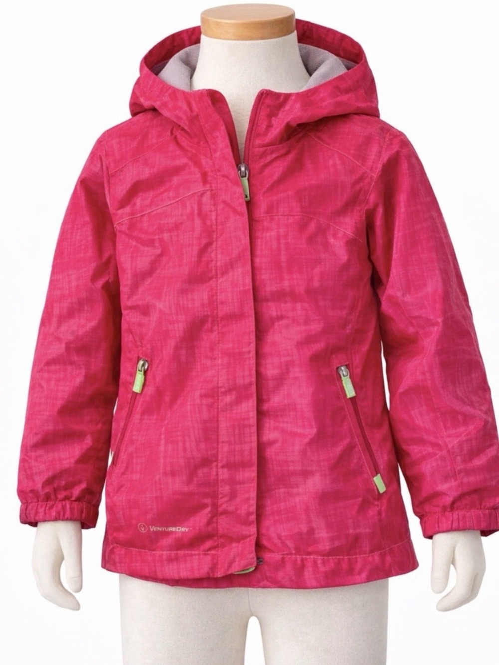 Champion girls' hooded windbreaker